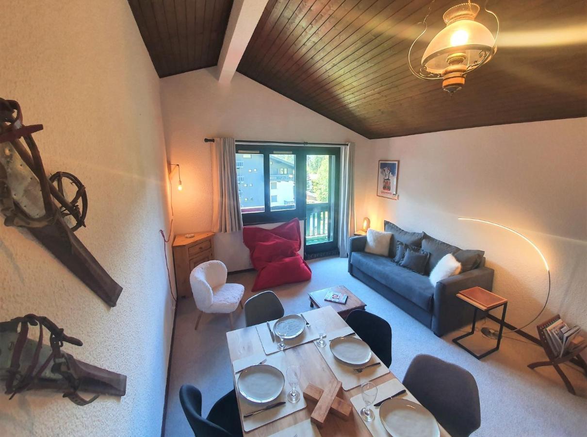 Chamonix Superbe Appartement Vue Mont Blanc Екстер'єр фото