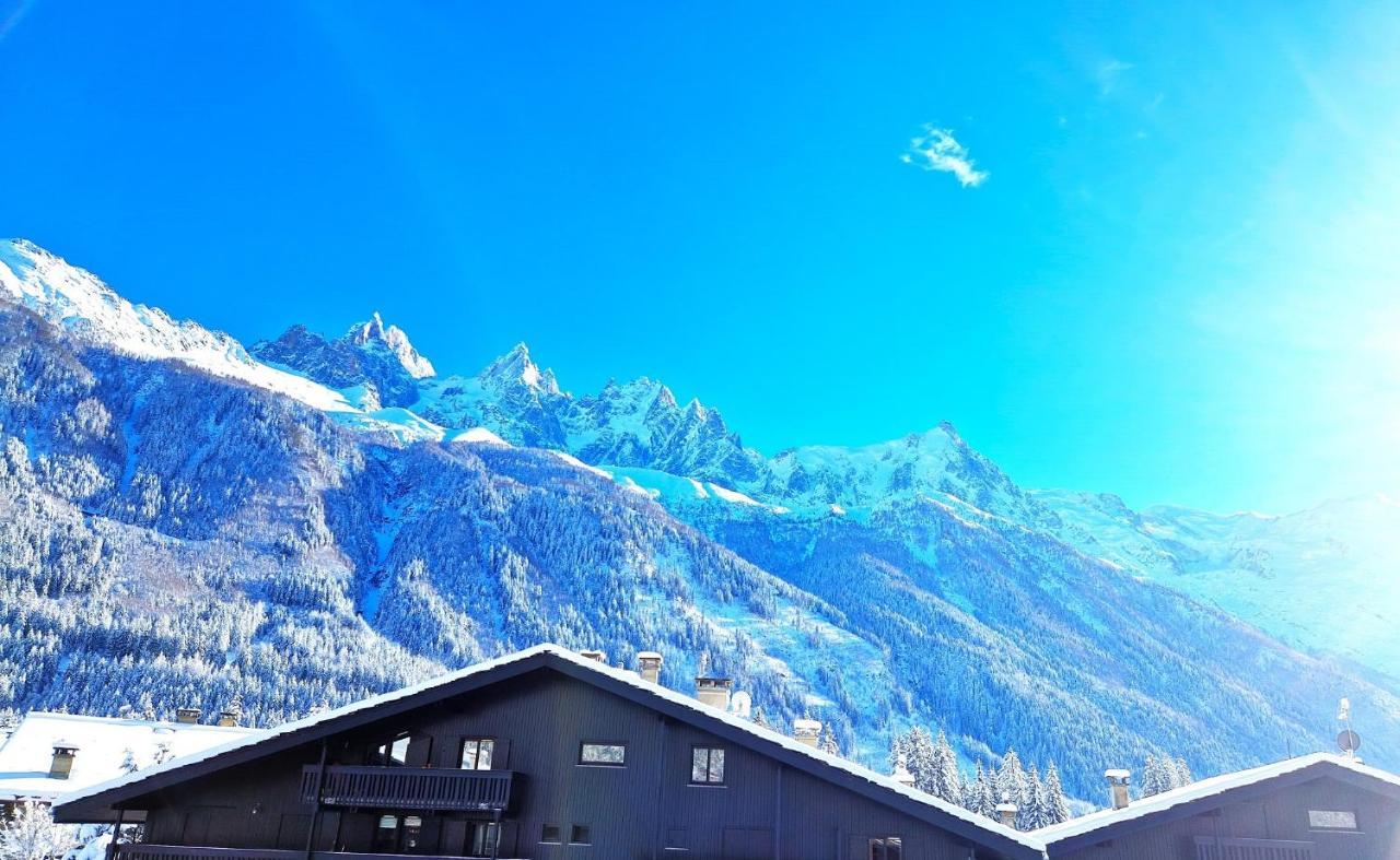 Chamonix Superbe Appartement Vue Mont Blanc Екстер'єр фото